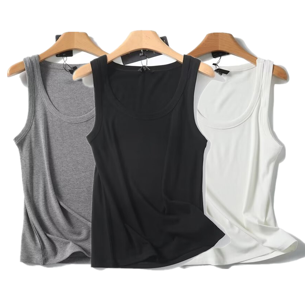 Maxdutti Solid Slim Fit Summer - đánh giá và giá Tank Top Ribbed